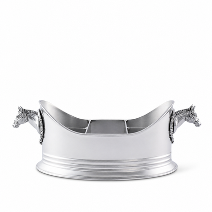 Arthur Court Designs - Horse Head Silverware Caddy