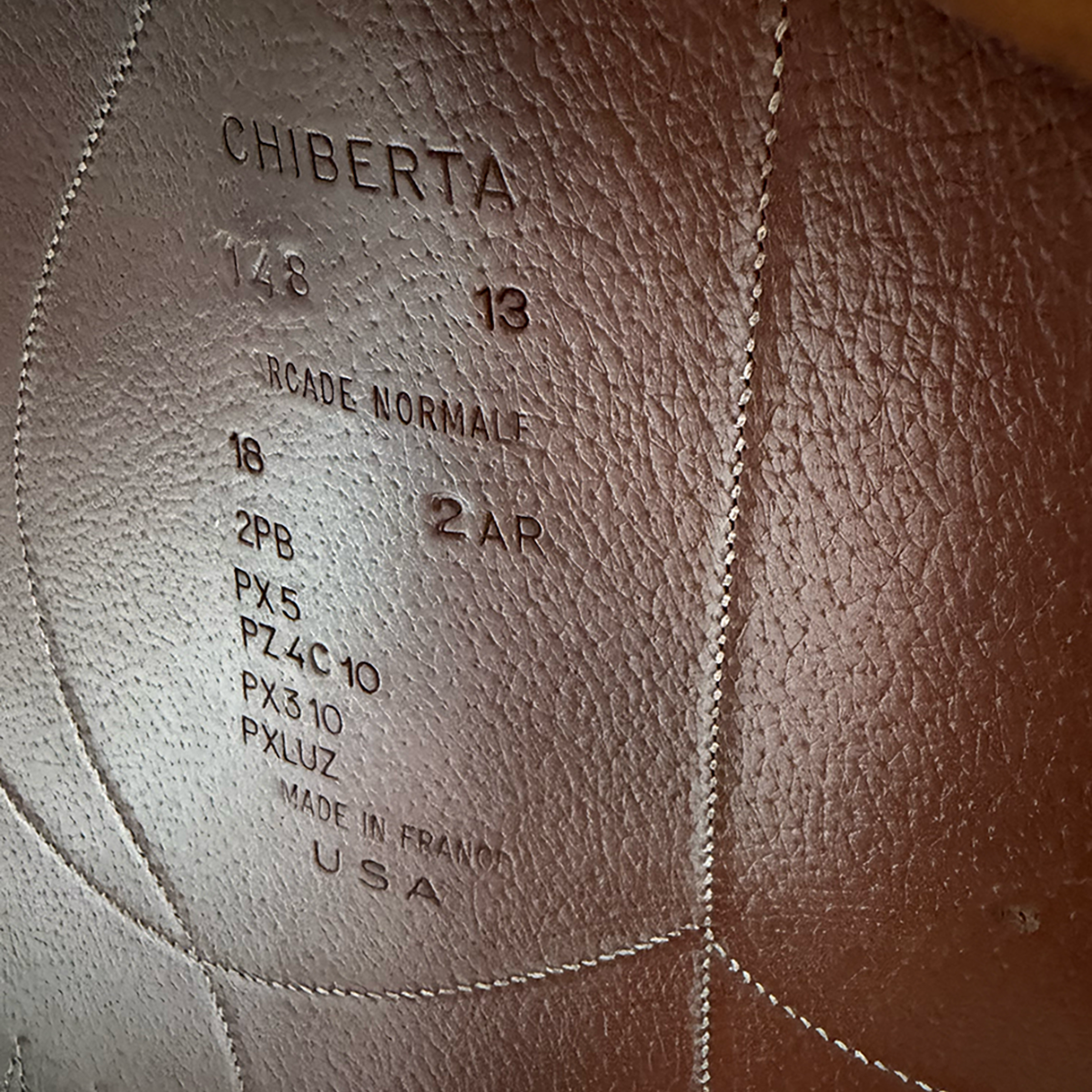 Devoucoux Chiberta 18" Monoflap Used Close Contact Saddle