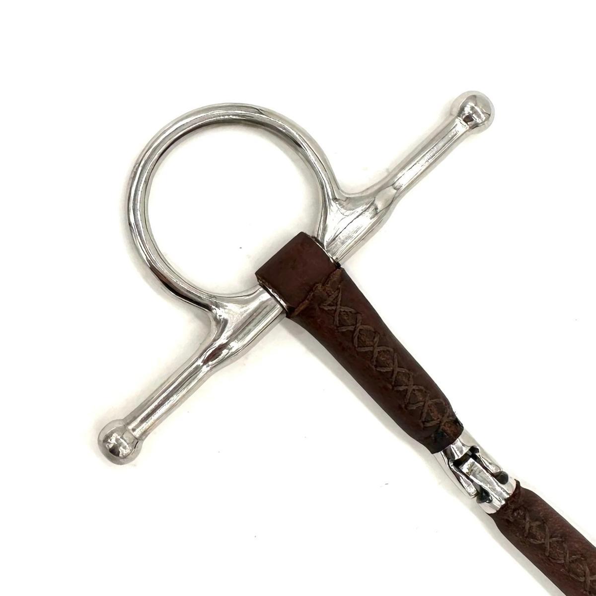 AJR Pony Leather Hinge Full Cheek Bit