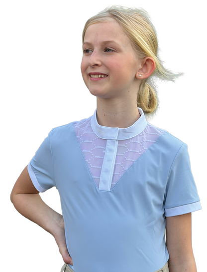 LeMieux Young Rider Eva Short Sleeve Show Shirt