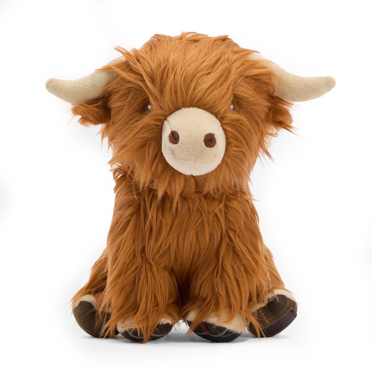 Barbour Highland Cow Dog Toy