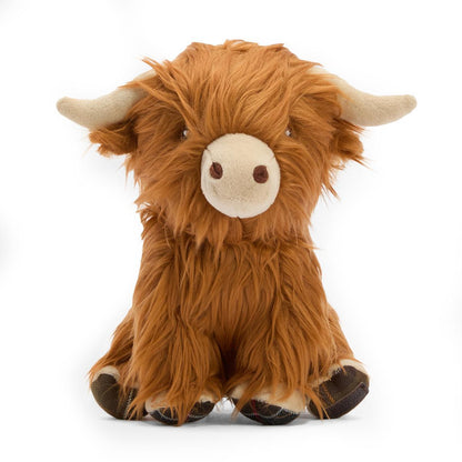 Barbour Highland Cow Dog Toy