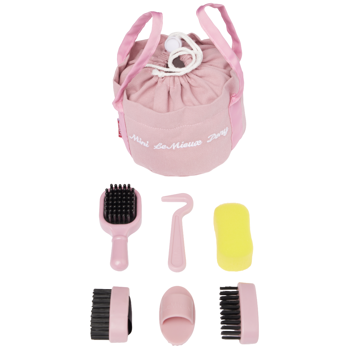 LeMieux Toy Pony Grooming Kit  bag view in Blossom