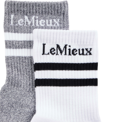 LeMieux Crew Socks 2 Pack