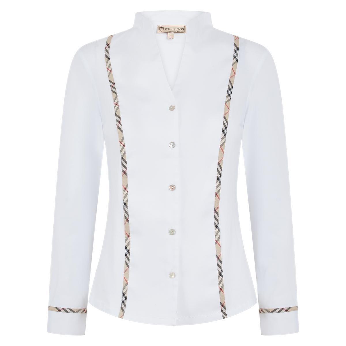 Welligogs Women's Kate Burgundy Check Shirt