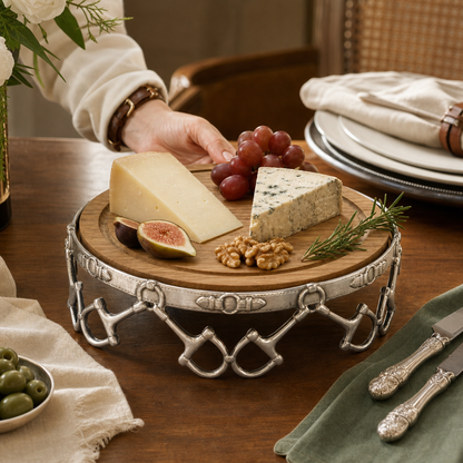 Arthur Court Designs - Equestrian Cheese Pedestal