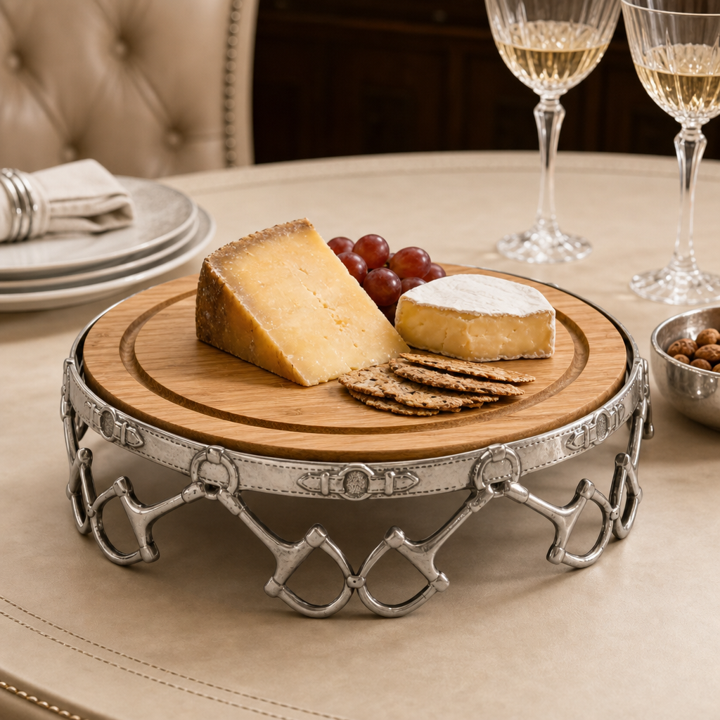 Arthur Court Designs - Equestrian Cheese Pedestal