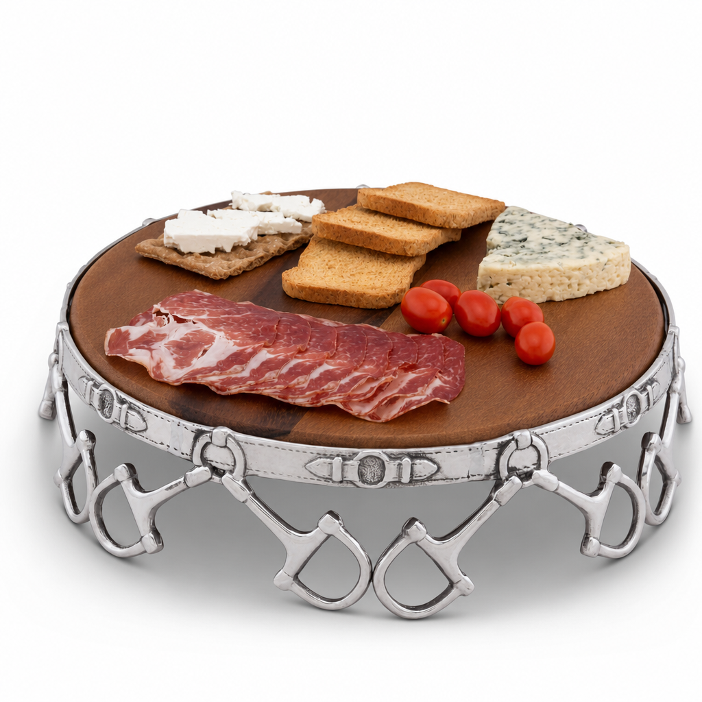 Arthur Court Designs - Equestrian Cheese Pedestal