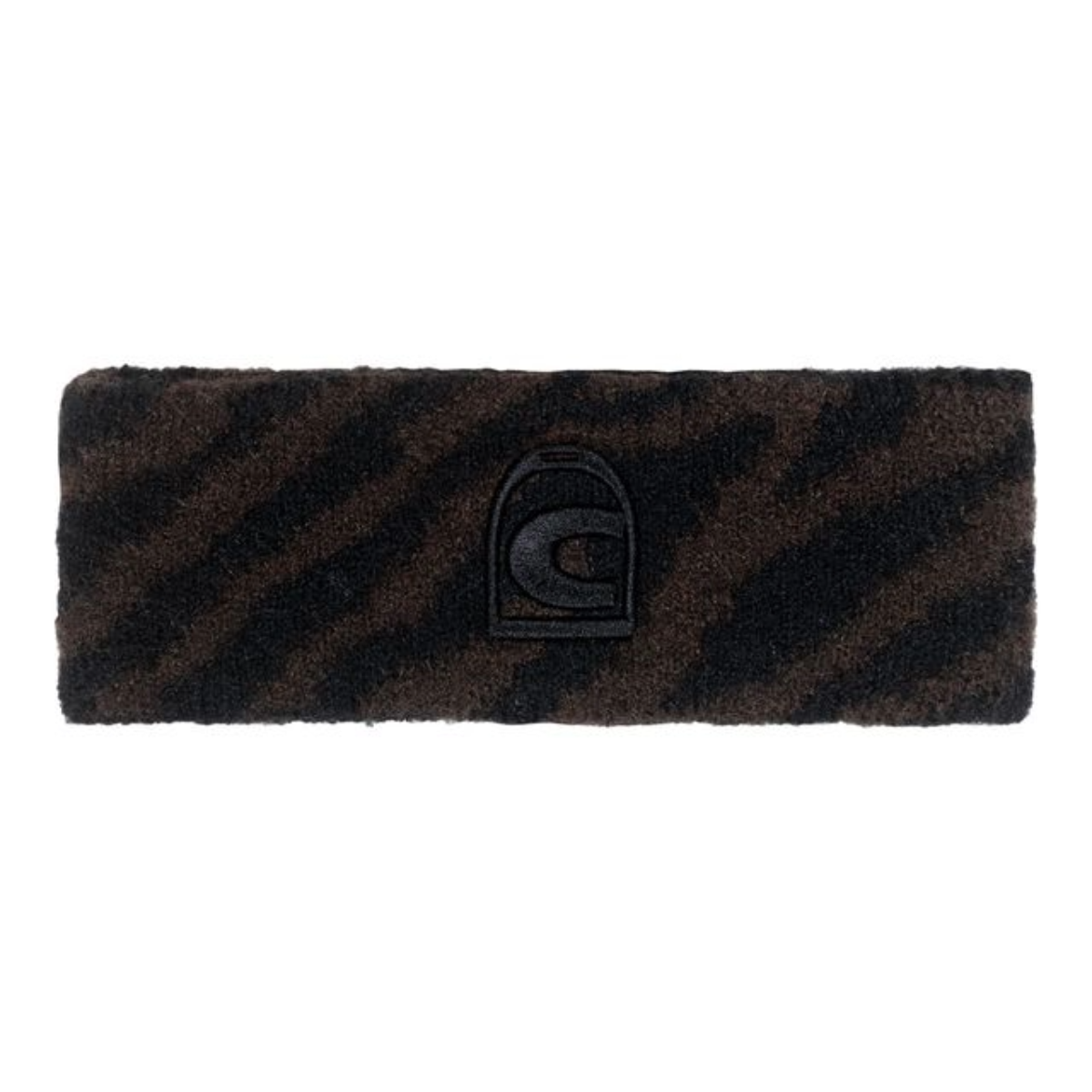 Cavallo Women's Cavaldove Knitted Headband-Black Cafe-Front View