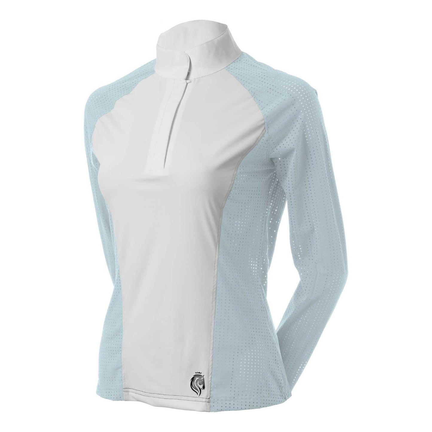 Equinavia Women's Sara Long Sleeve Perforated Show Shirt