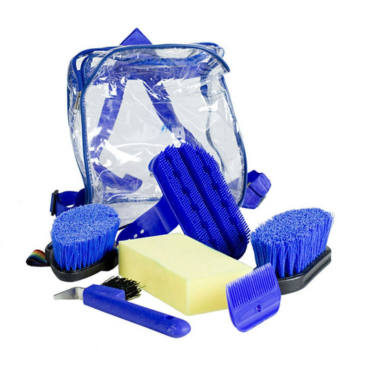 Equinavia Horze Soft Grip Grooming Backpack Set