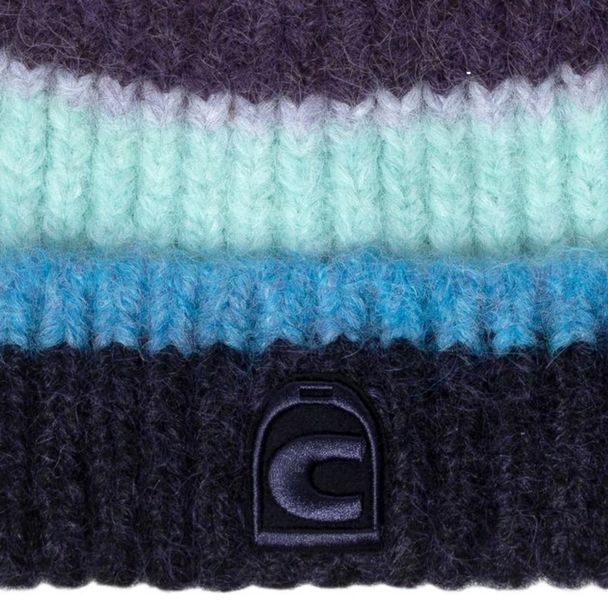 Cavallo Women's Cavalduni Knitted Hat-Dusty Plum-Logo View