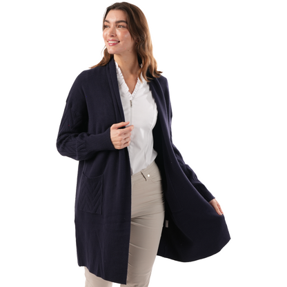 Welligogs Women's Cable Knit Cardigan
