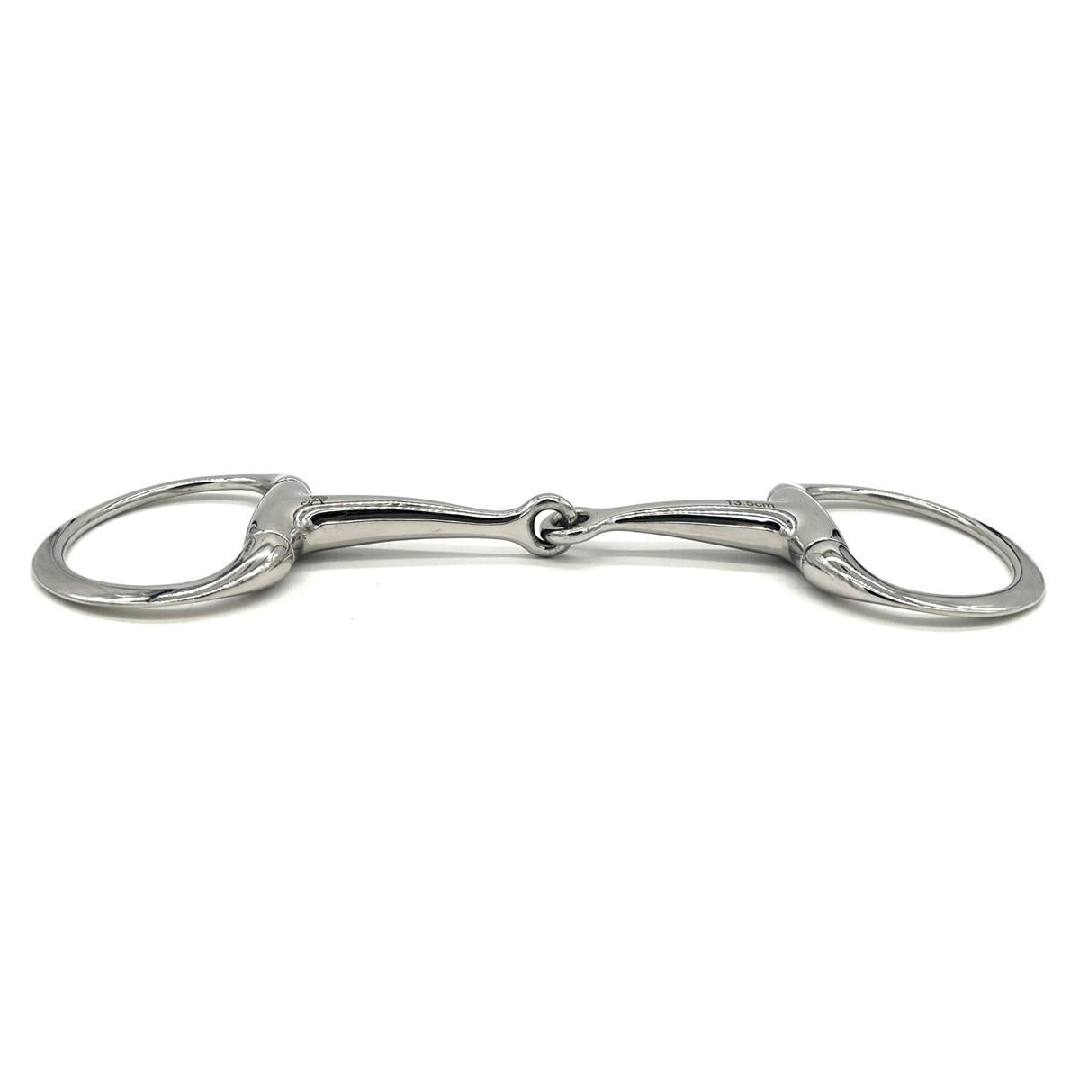 Jake Adams Single Joint Stainless Steel Eggbutt Bit