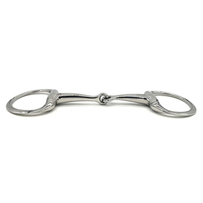 Jake Adams Single Joint Stainless Steel Eggbutt Bit