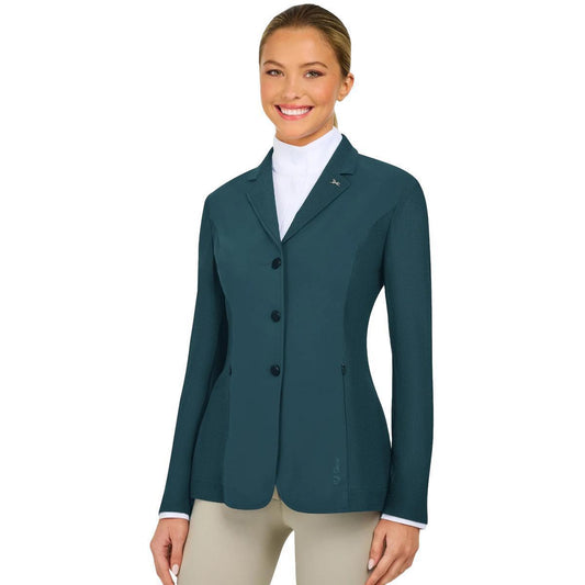 RJ Classics Women's Harmony Evo Mesh Show Coat-Green Gables-Front View