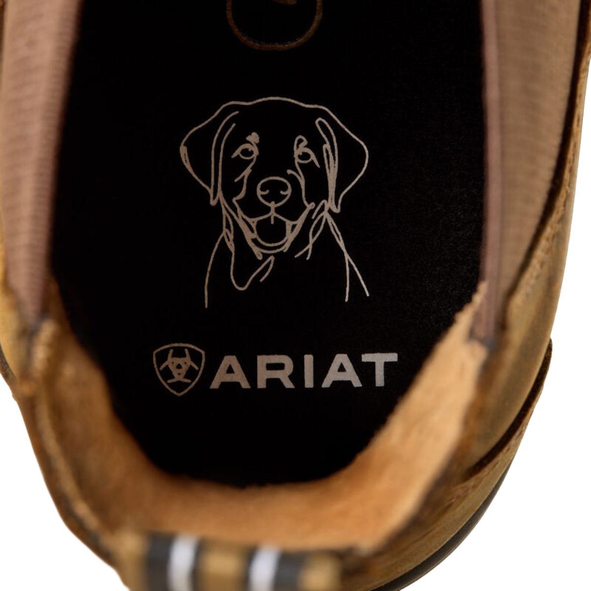 Ariat Women's Cooper Chelsea Boot-distressed copper-inside view