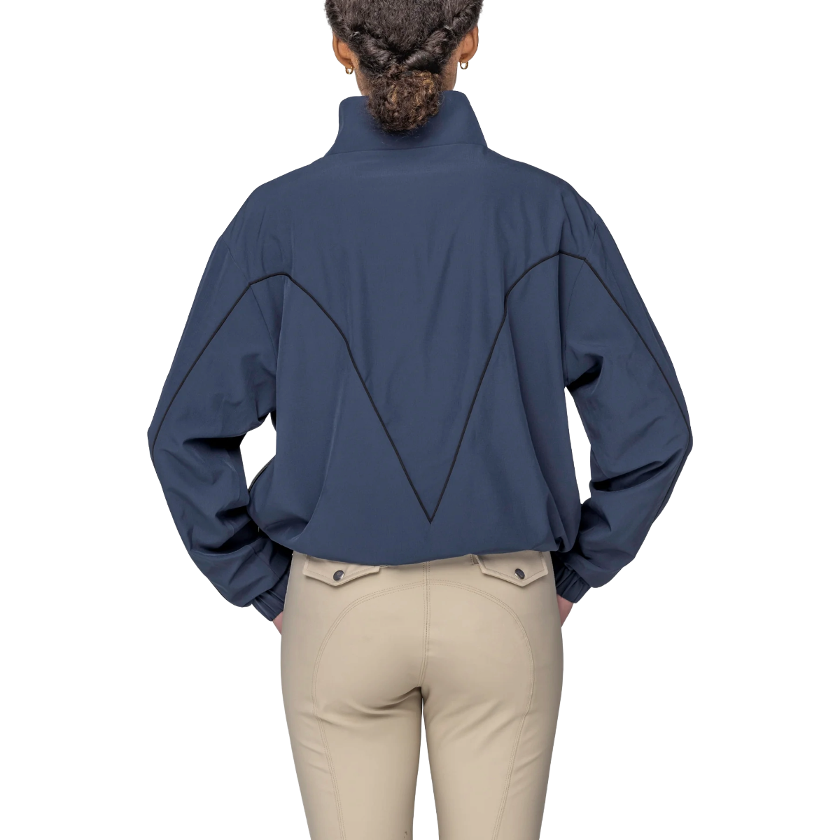 Kastel Anorak Jacket with Black Piping
