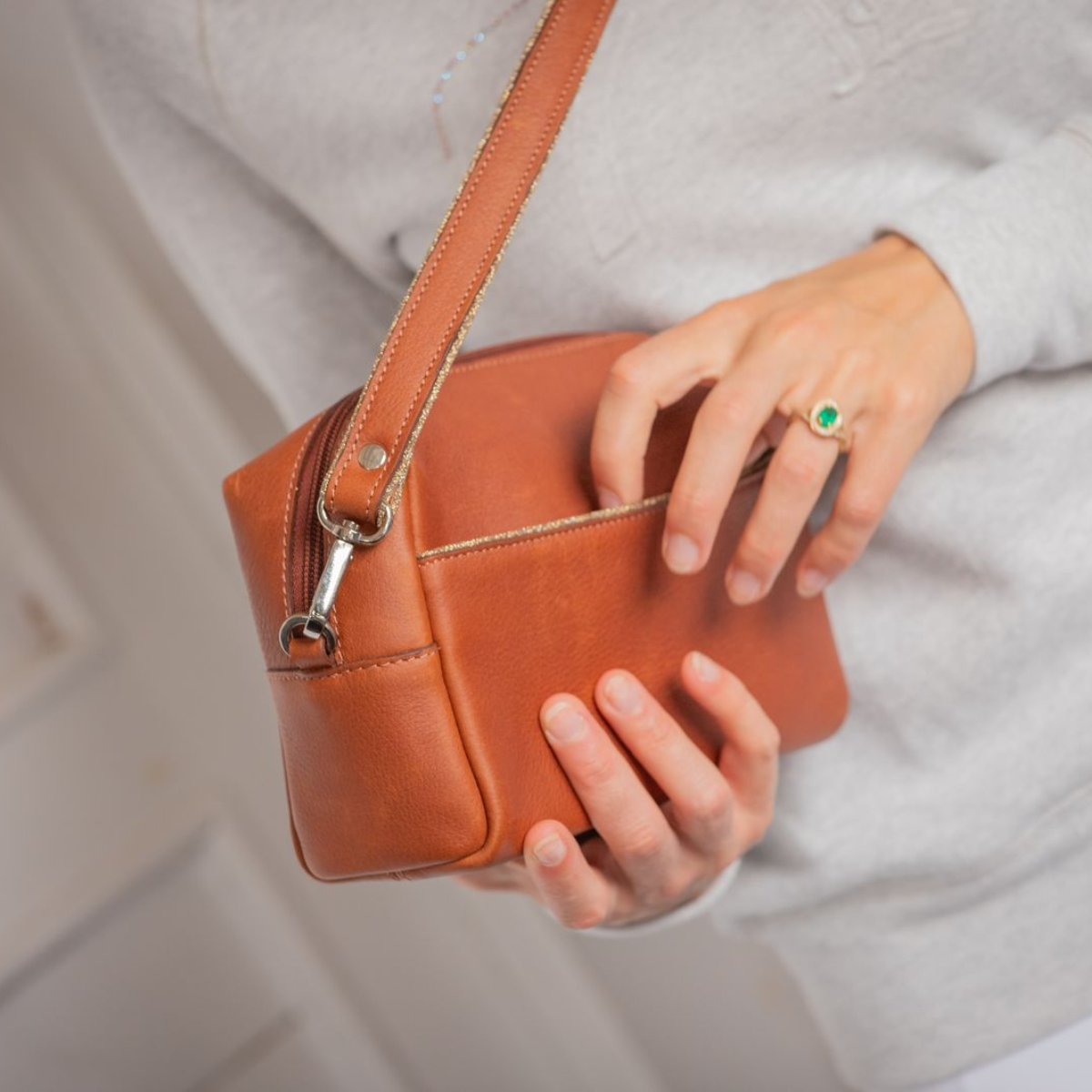Penelope Laly Gold Bag
