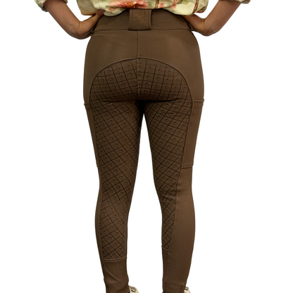 Dapplebay Pro Ribbed Silicone Full Seat Breeches