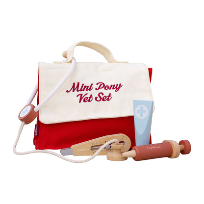 Lemieux Toy Pony Vet Set-Multi Color-Front Product View