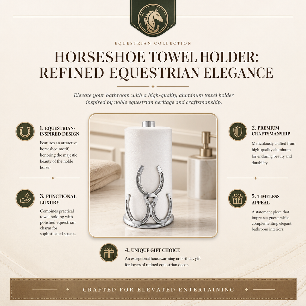 Arthur Court Designs - Horseshoe Towel Holder