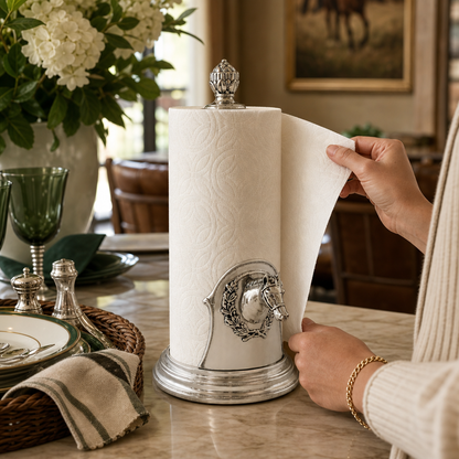 Arthur Court Designs - Horse Head Paper Towel Holder