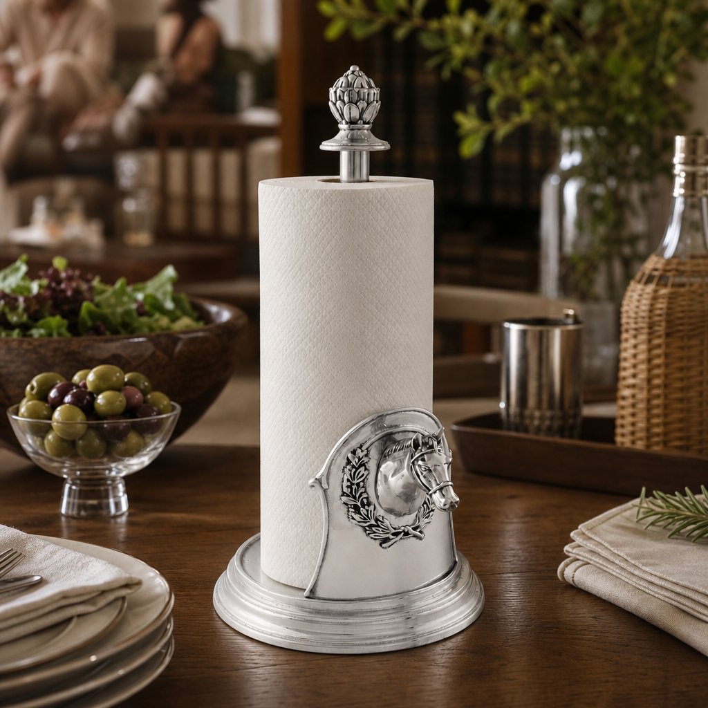 Arthur Court Designs - Horse Head Paper Towel Holder