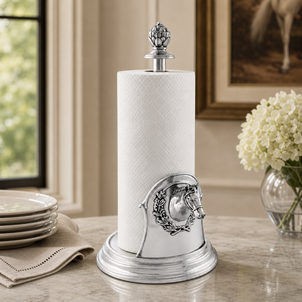 Arthur Court Designs - Horse Head Paper Towel Holder