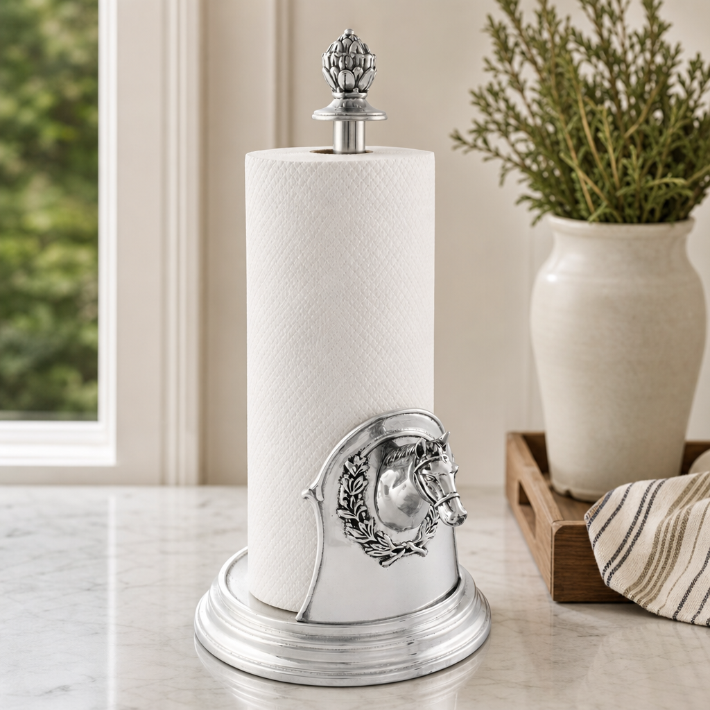 Arthur Court Designs - Horse Head Paper Towel Holder