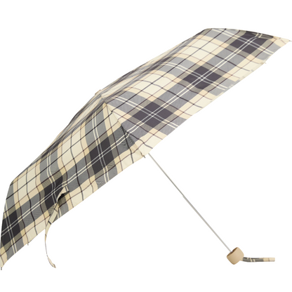 Barbour Portree Umbrella, Light Birchwood, open view