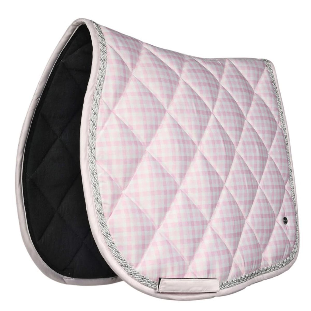 Dapplebay Gingham Jump Saddle Pad