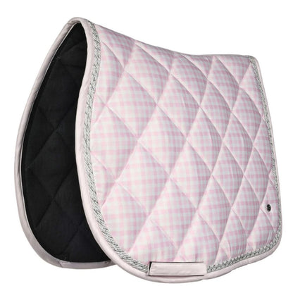 Dapplebay Gingham Jump Saddle Pad