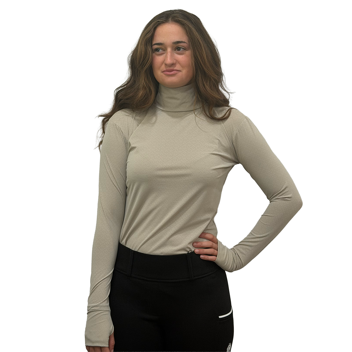 Kismet Alexa Solid Turtleneck Schooling Shirt