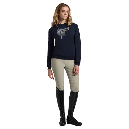 Cavalleria Toscana RG Saddle Print Crew Neck Shirt