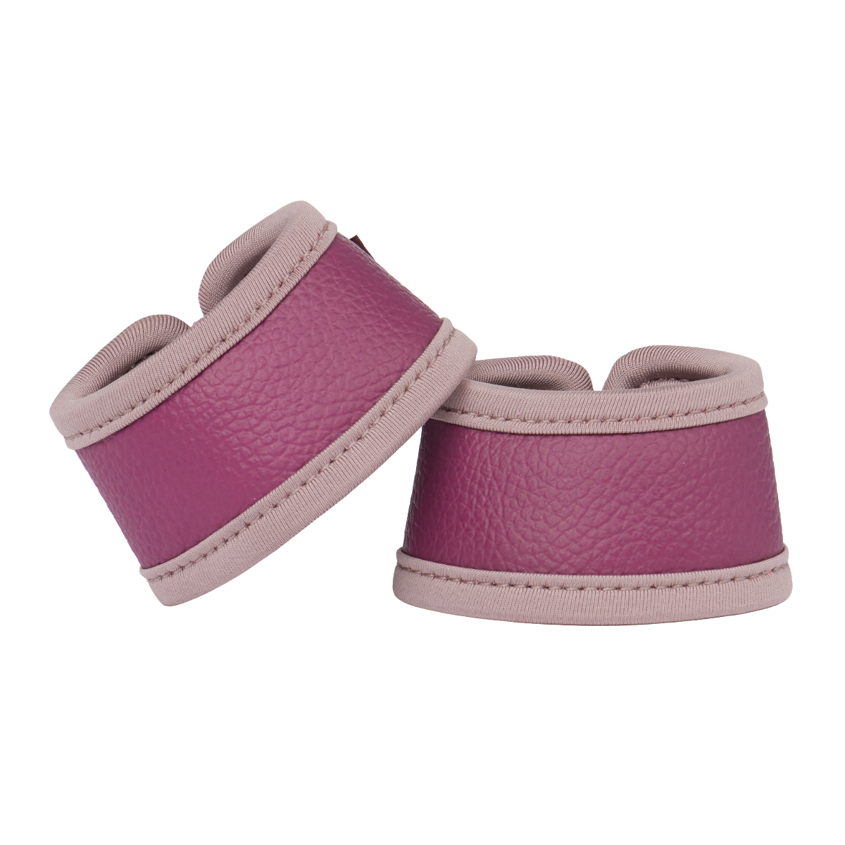 LeMieux Toy Pony Over Reach Boots, Blackberry, front view