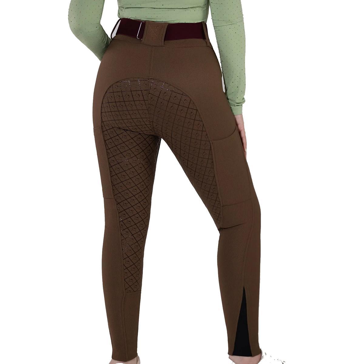 Dapplebay Pro Ribbed Silicone Full Seat Breeches