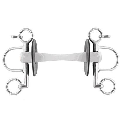 Herm Sprenger NATHE Pelham Flexible Mullen Mouth Bit - 5.5cm Cheek