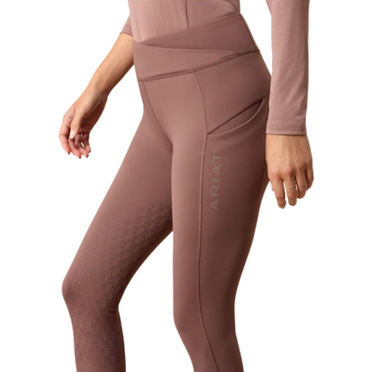 Ariat Women's Avail 2.0 Half Grip Tight - Peppercorn - side view