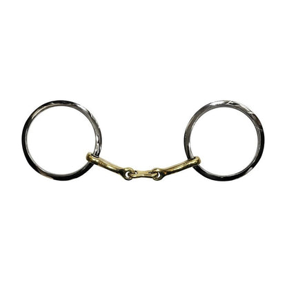 Jump'in French Link Squared Cannons Loose Ring Bit