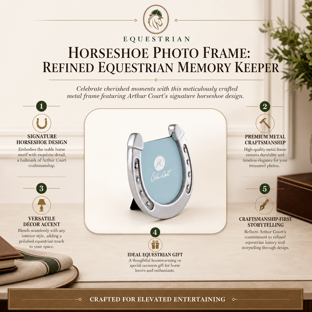 Arthur Court Designs - Horseshoe Photo Frame