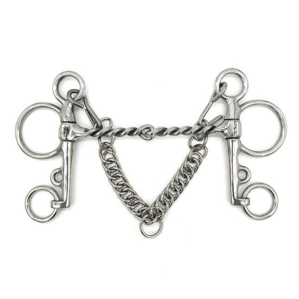 Jake Adams Twisted Wire Pelham Bit