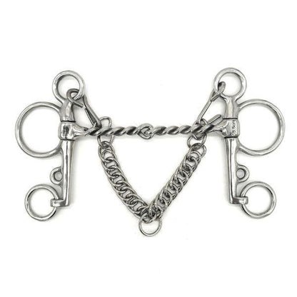 Jake Adams Twisted Wire Pelham Bit