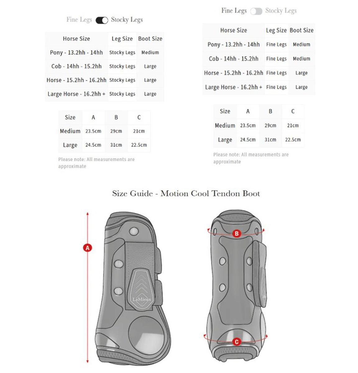 LeMieux Motion Cool Tendon Boot