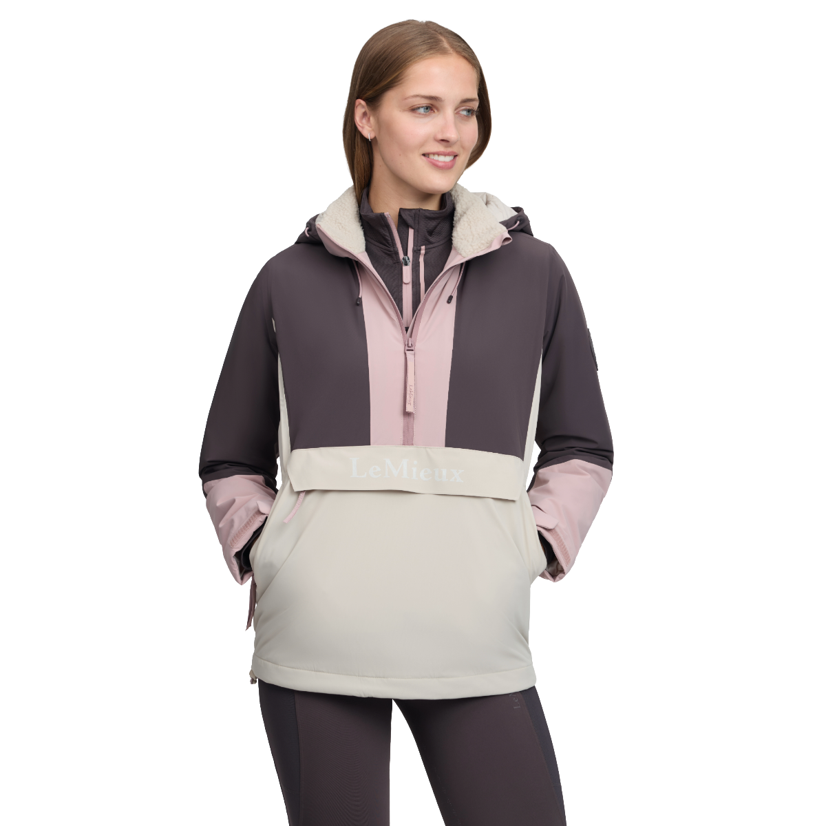 LeMieux Women's Phoebe Half Zip Waterproof Anorak Jacket