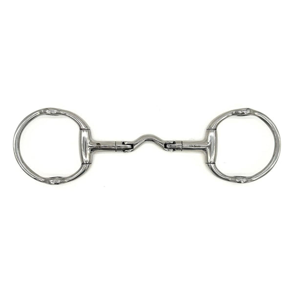 Jake Adams Swivel Port Hinge Fixed Gag Bit | Farm House Tack