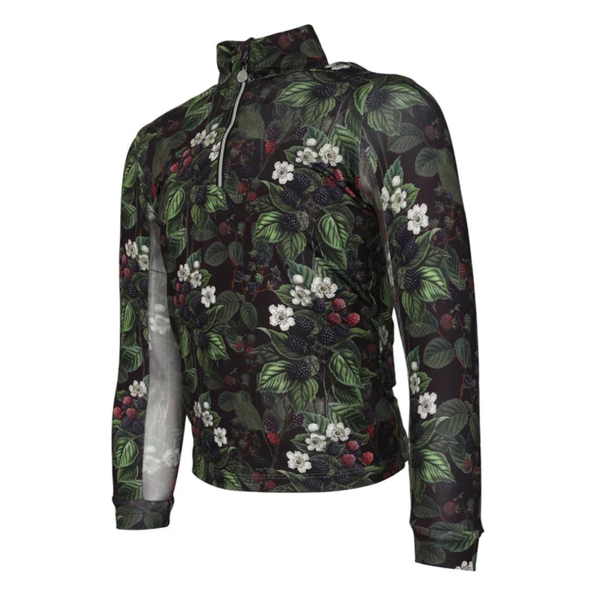 Dapplebay Kids' Blackberry Daze 1/4 Zip Riding Top