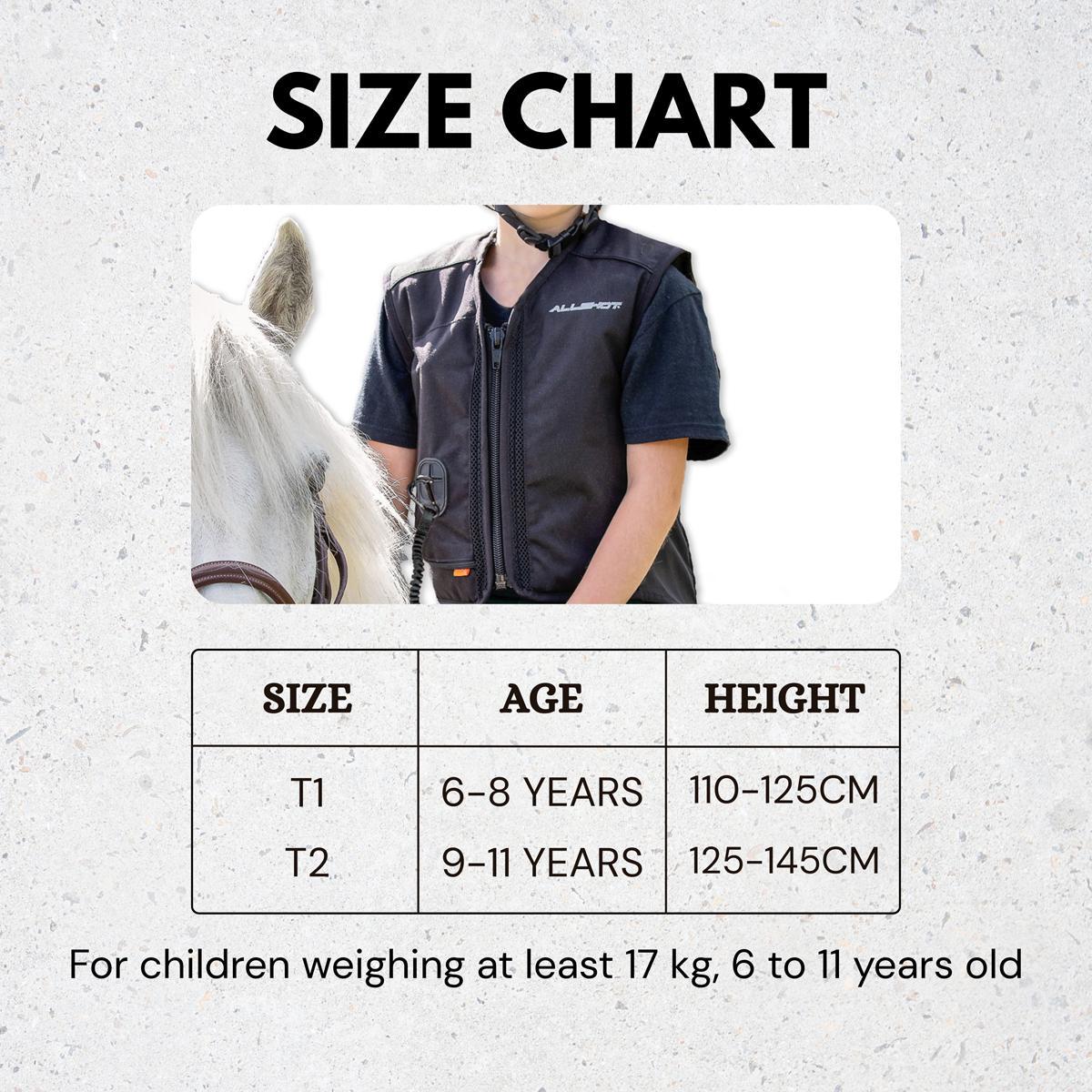 Allshot SafeKid Safety Airbag Vest