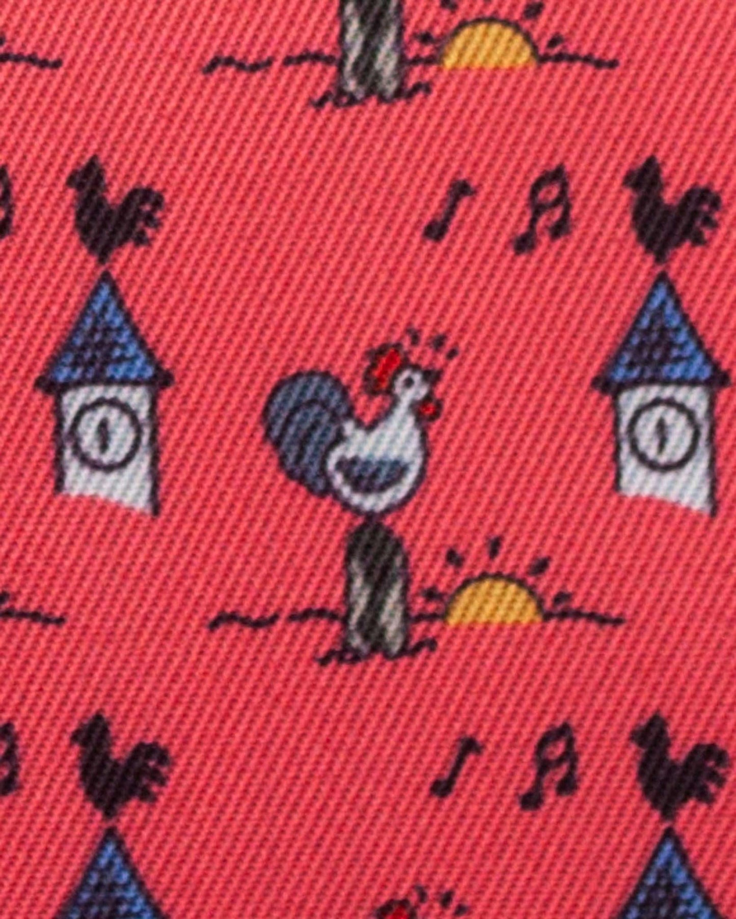 Essex Classics  Cock-a-Doodle-Do Ladies Talent Yarn Straight Collar Long Sleeve Show Shirt