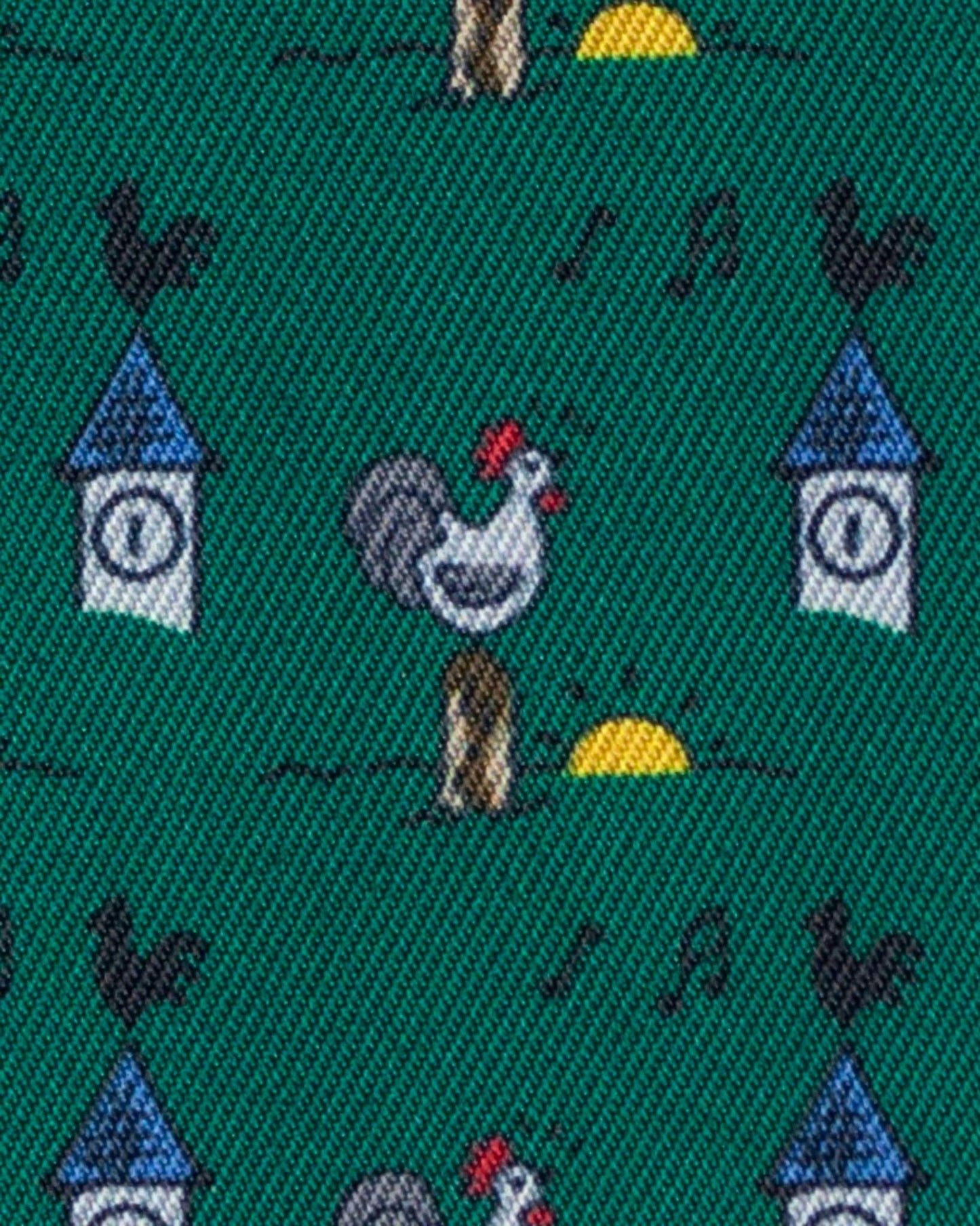 Essex Classics  Cock-a-Doodle-Do Ladies Talent Yarn Straight Collar Long Sleeve Show Shirt